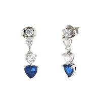 Orecchini Bysimon Donna Classica in Argento Zircone 1104212 - 1104212